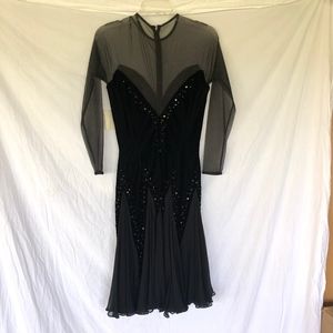 Vintage Ann Lawrence Velvet Dress